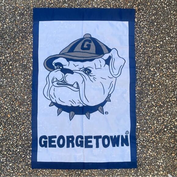 Georgetown Hoyas College banner house flag 28” by 43” NEW - Picture 1 of 4